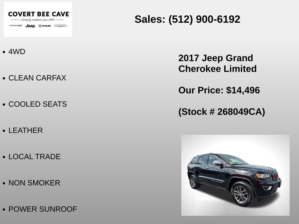 2017 Jeep Grand Cherokee Limited