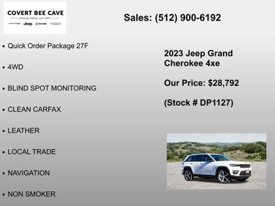 2023 Jeep Grand Cherokee 4xe