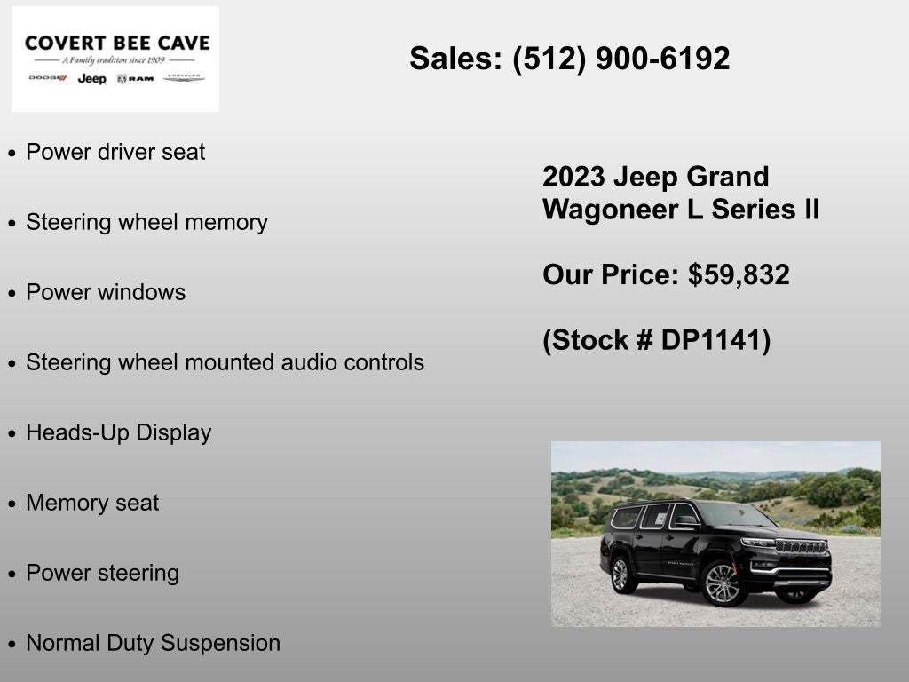 2023 Jeep Grand Wagoneer L Series II