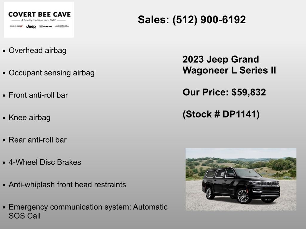 2023 Jeep Grand Wagoneer L Series II