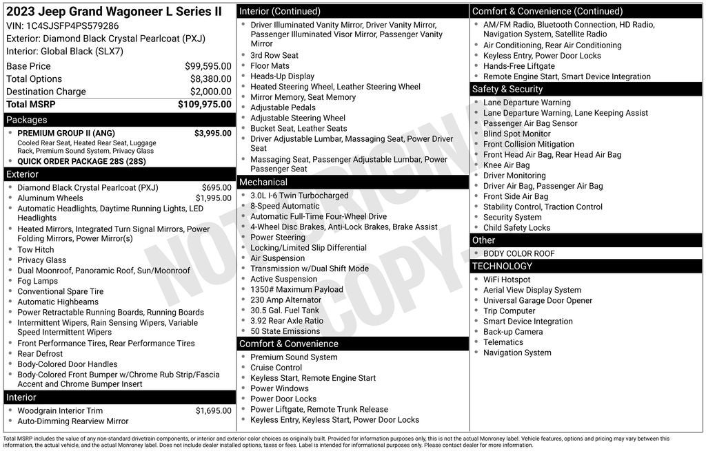2023 Jeep Grand Wagoneer L Series II