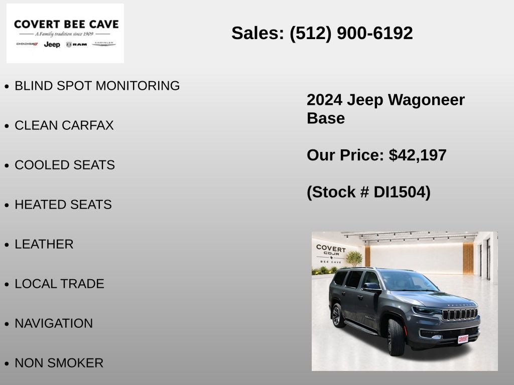 2024 Jeep Wagoneer Base