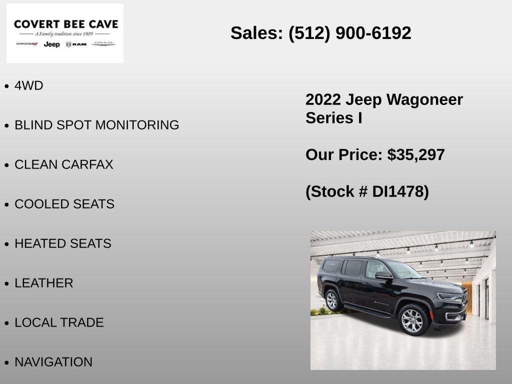 2022 Jeep Wagoneer Series I