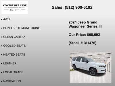 2024 Jeep Grand Wagoneer Series III