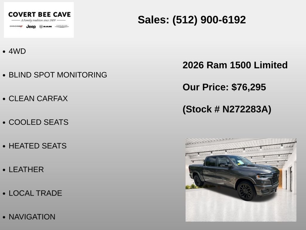 2026 RAM 1500 Limited