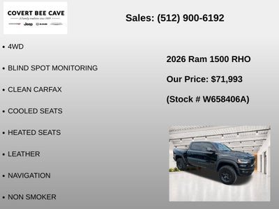 2026 RAM 1500 RHO