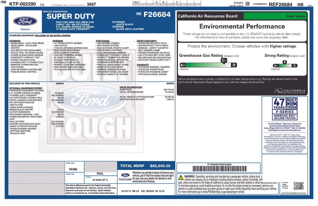 2024 Ford F-250SD Lariat