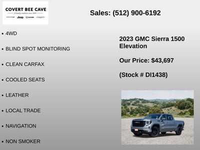 2023 GMC Sierra 1500 Elevation