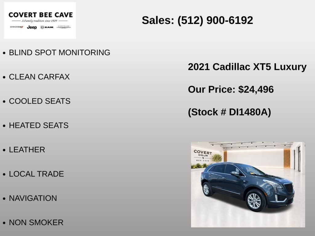 2021 Cadillac XT5 Luxury