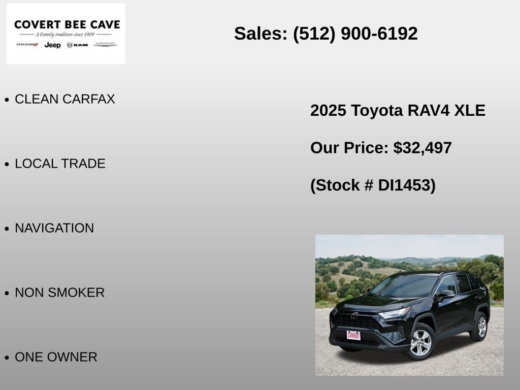 2025 Toyota RAV4 XLE