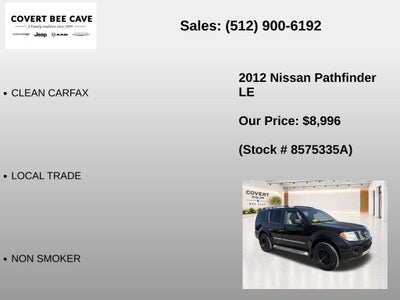 2012 Nissan Pathfinder LE