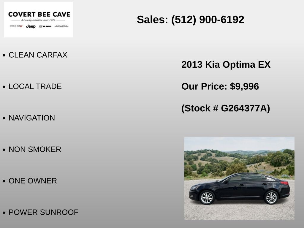 2013 Kia Optima EX