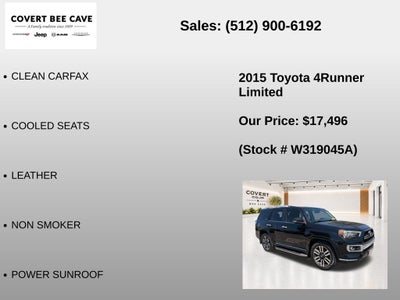 2015 Toyota 4Runner Limited