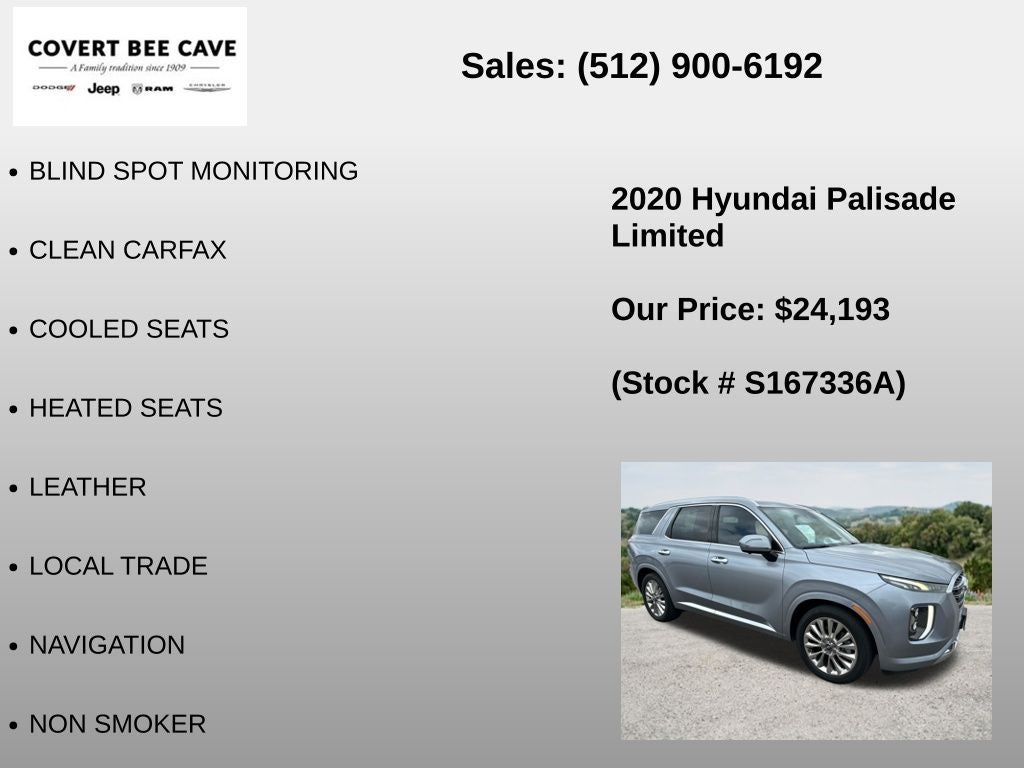 2020 Hyundai Palisade Limited