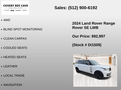 2024 Land Rover Range Rover SE LWB