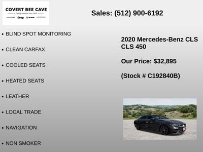 2020 Mercedes-Benz CLS CLS 450