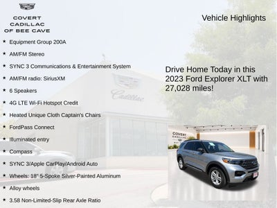 2023 Ford Explorer XLT