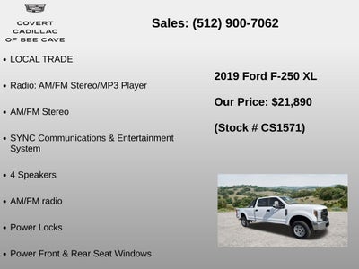 2019 Ford F-250SD XL