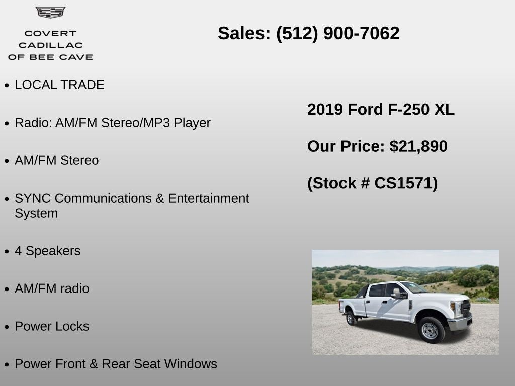 2019 Ford F-250SD XL