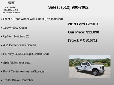 2019 Ford F-250SD XL