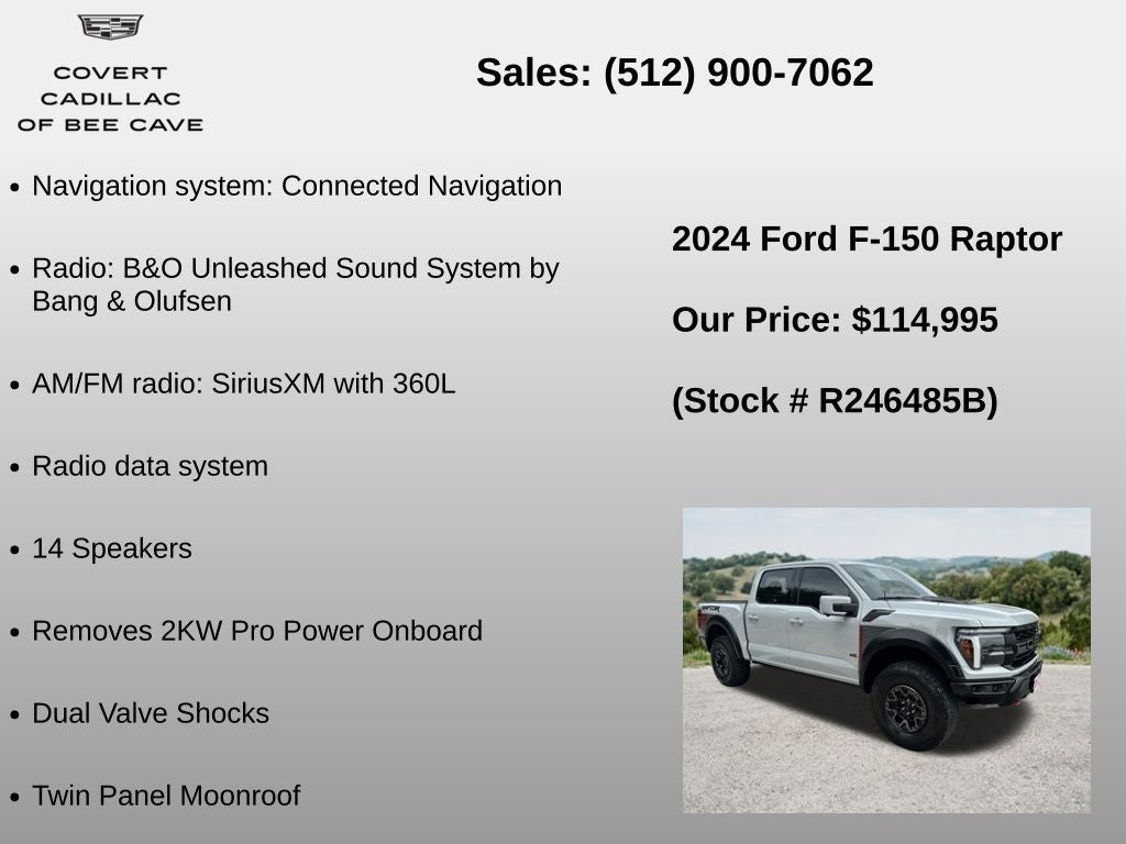 2024 Ford F-150 Raptor