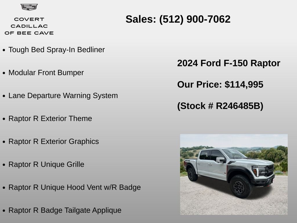 2024 Ford F-150 Raptor