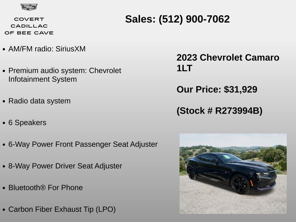 2023 Chevrolet Camaro 1LT