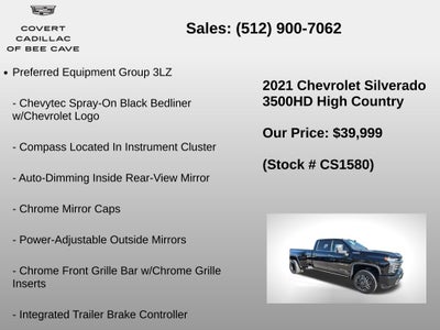 2021 Chevrolet Silverado 3500HD High Country