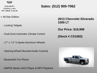 2013 Chevrolet Silverado 1500 LT