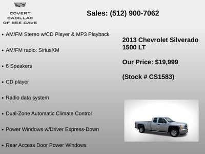 2013 Chevrolet Silverado 1500 LT