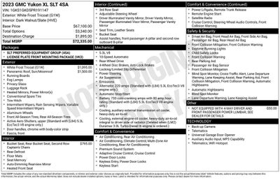 2023 GMC Yukon XL SLT