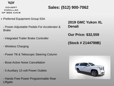 2019 GMC Yukon XL Denali