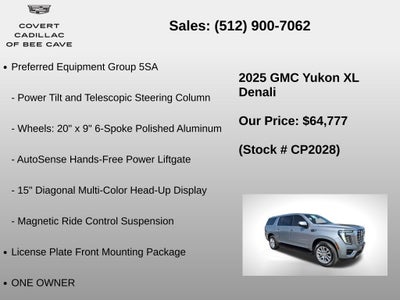 2025 GMC Yukon XL Denali