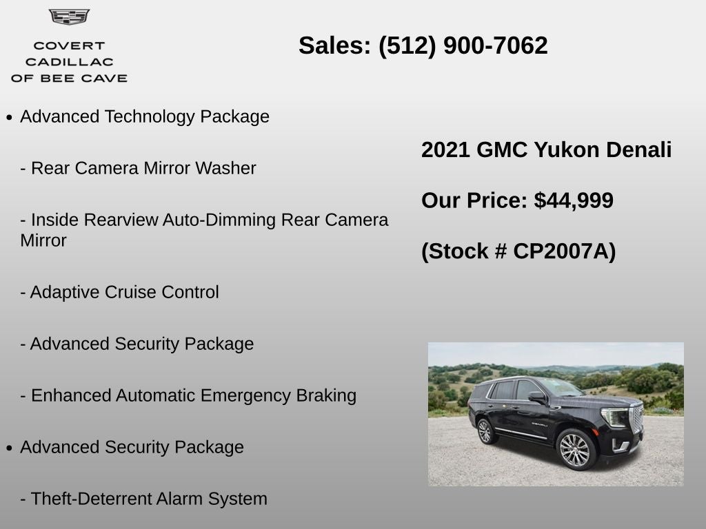 2021 GMC Yukon Denali