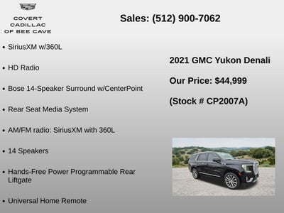 2021 GMC Yukon Denali