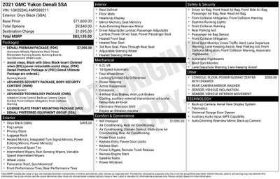 2021 GMC Yukon Denali