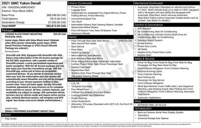 2021 GMC Yukon Denali