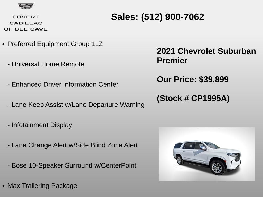 2021 Chevrolet Suburban Premier