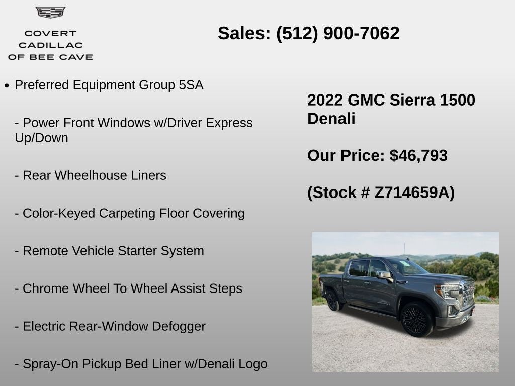 2022 GMC Sierra 1500 Limited Denali