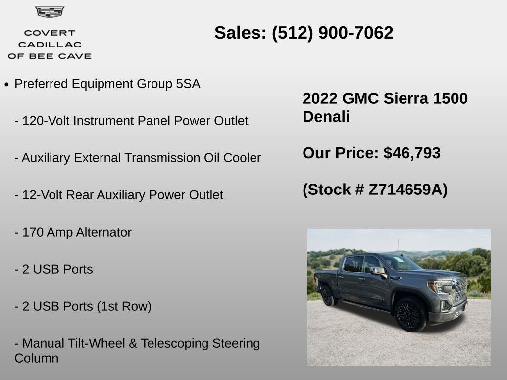 2022 GMC Sierra 1500 Limited Denali