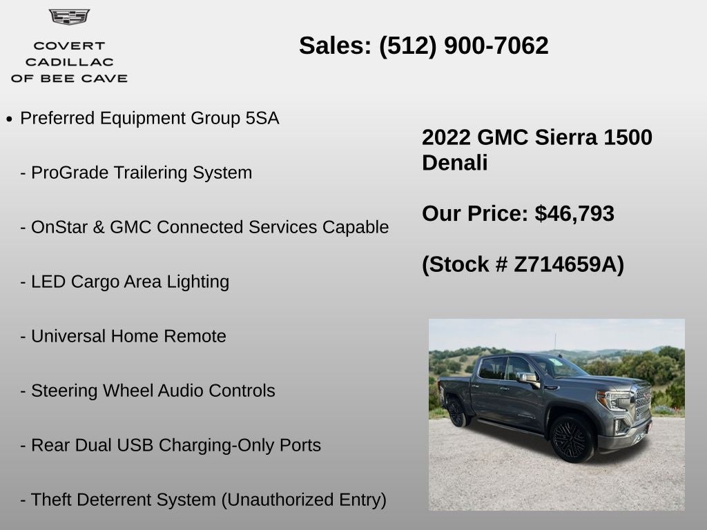2022 GMC Sierra 1500 Limited Denali