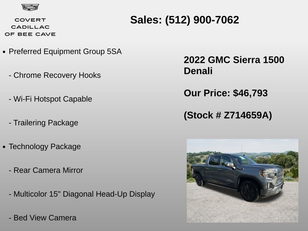 2022 GMC Sierra 1500 Limited Denali