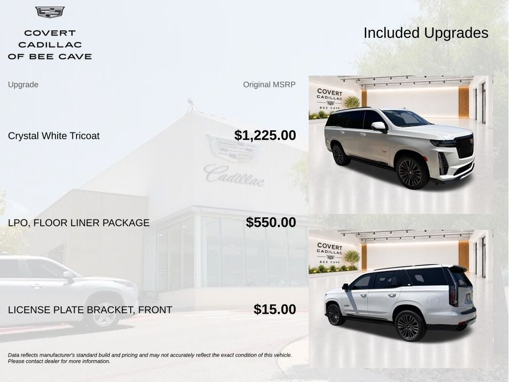2024 Cadillac Escalade V-Series