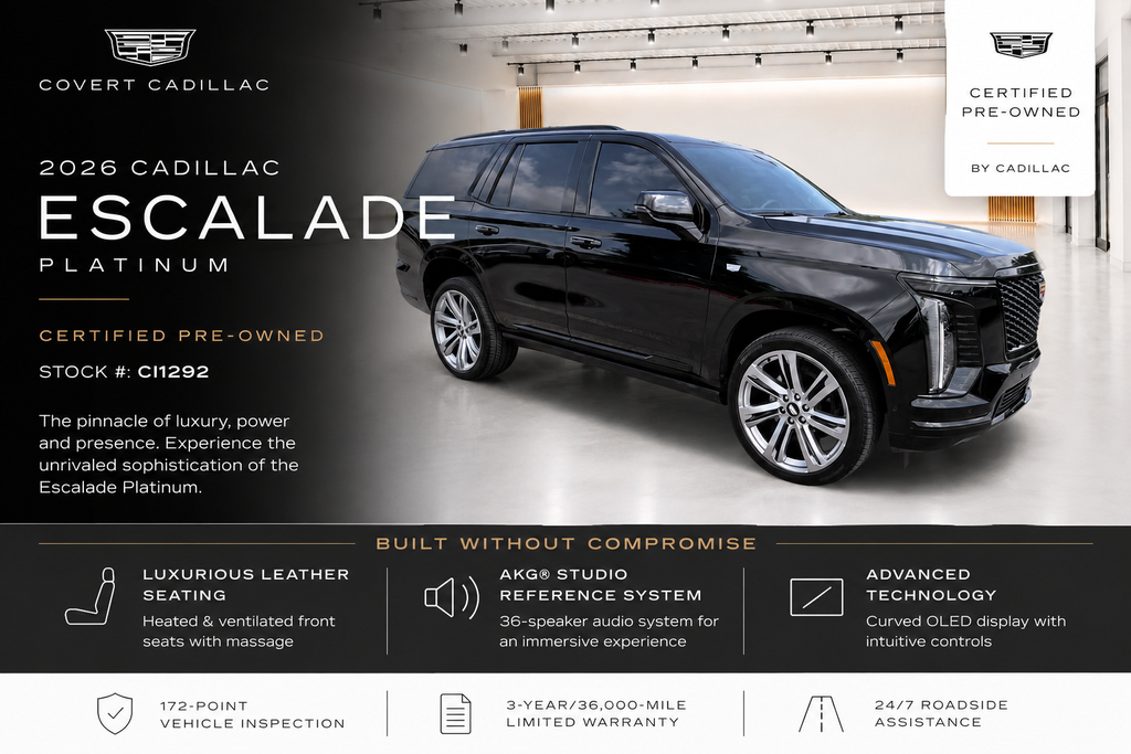 2026 Cadillac Escalade Platinum Sport