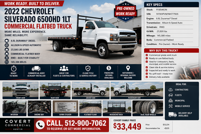 2022 Chevrolet Silverado 6500HD 1WT