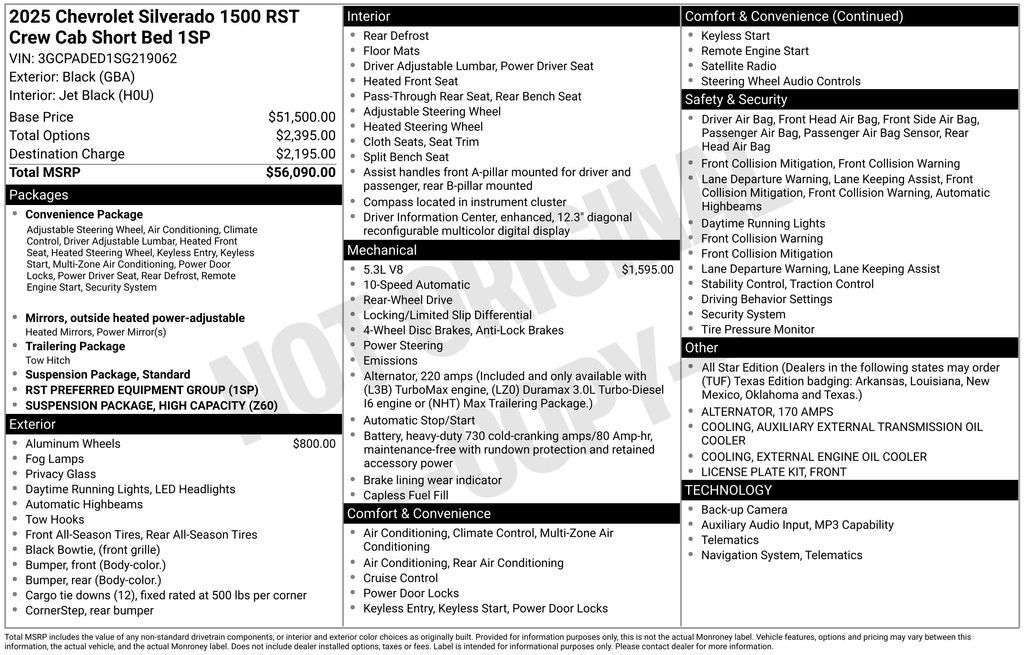 2025 Chevrolet Silverado 1500 RST