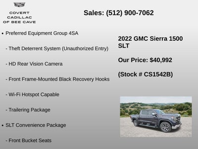 2022 GMC Sierra 1500 SLT
