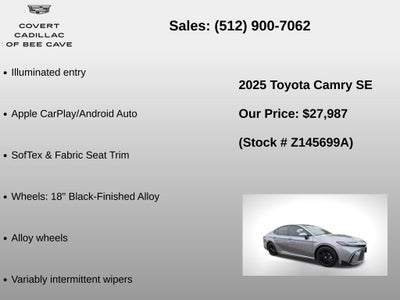 2025 Toyota Camry SE
