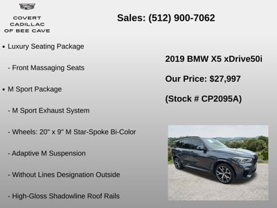 2019 BMW X5 xDrive50i