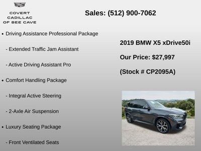 2019 BMW X5 xDrive50i